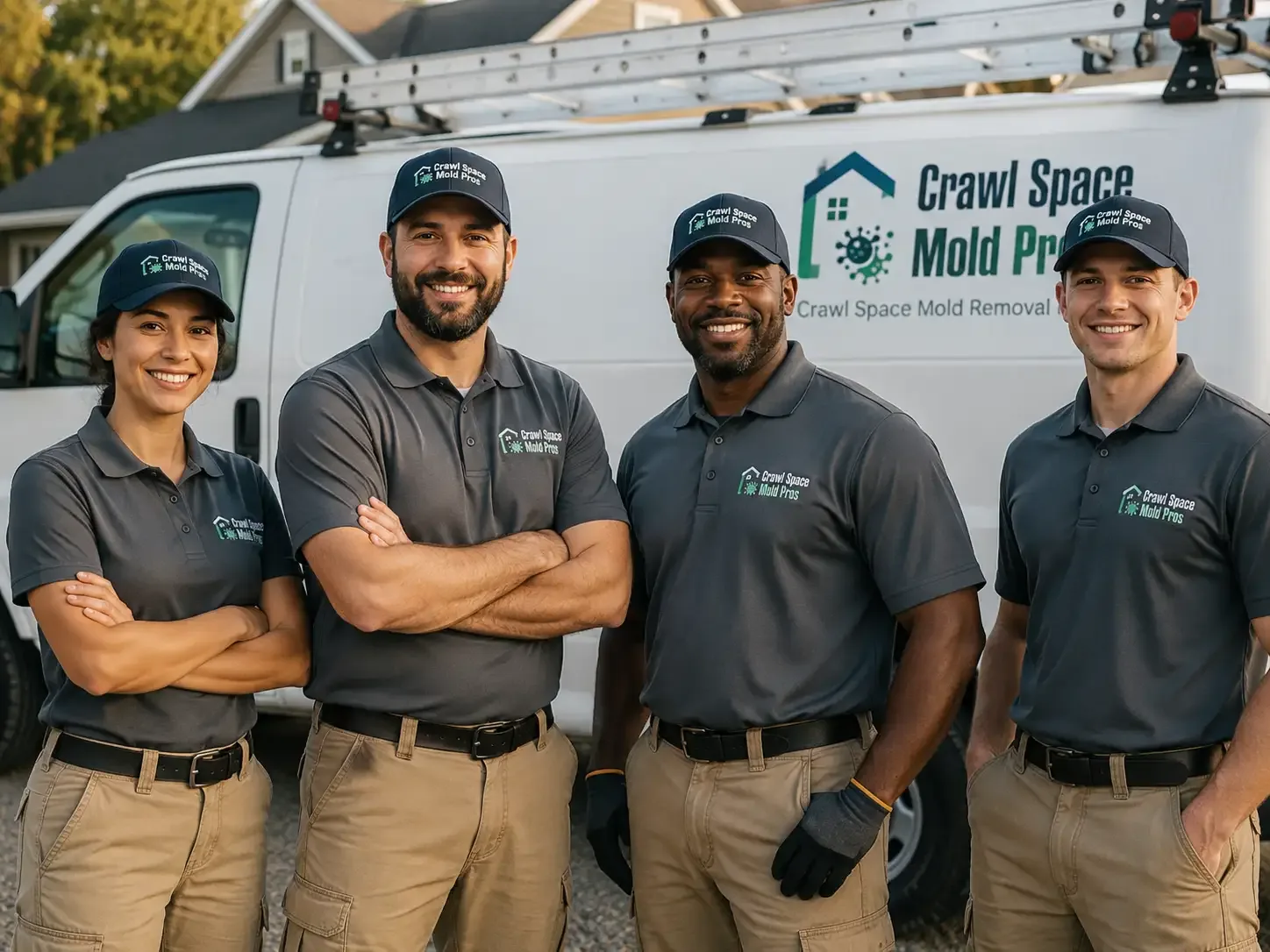 Crawl Space Mold Removal company in Represa, CA